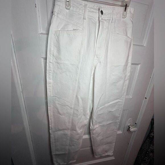 NWTs LPA x GRLFRND Marisol Jean in Vintage White Size 29 - Picture 4 of 11